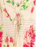 Floral V -Neck Short Sleeved Summer Dress